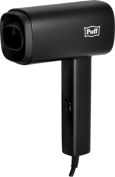 Фен для волос Puff 1602Bl черный