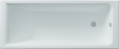 Акриловая ванна DIWO Переславль без опоры 150x70 см, пристенная, белая