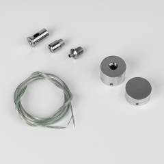 Потолочный крепеж с тросом для ленты, D22