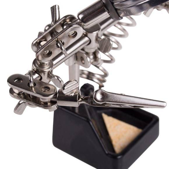 Подставка под паяльник "Третья рука" Rexant 12-0252 Подставка под паяльник "Третья рука" Rexant 12-0252