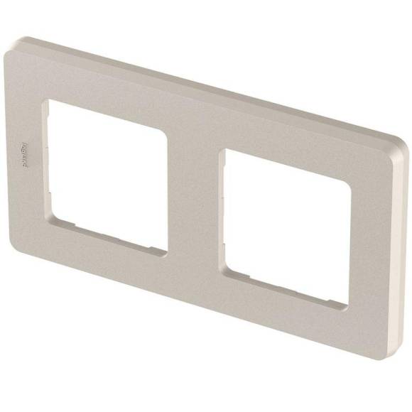 Рамка 2-м Inspiria шампань Leg 673948 Рамка 2-м Inspiria шампань Leg 673948