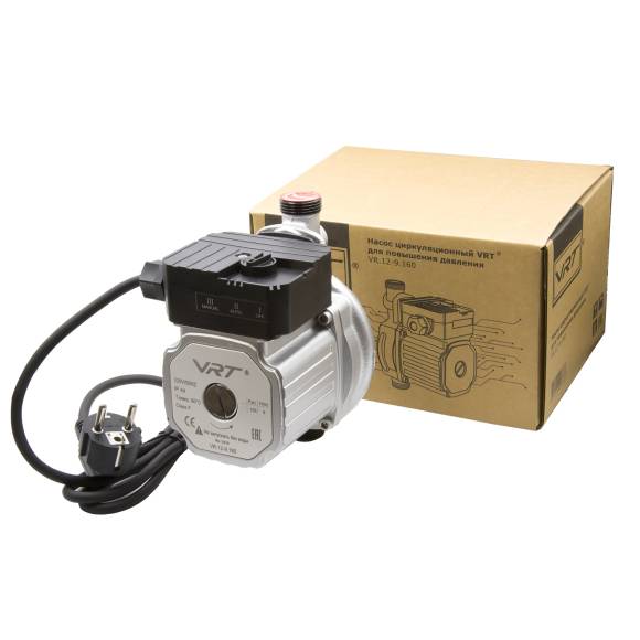 Насос для повышения давления VRT VR.12-9.160, 105 Вт, с гайками VR.12-9.160