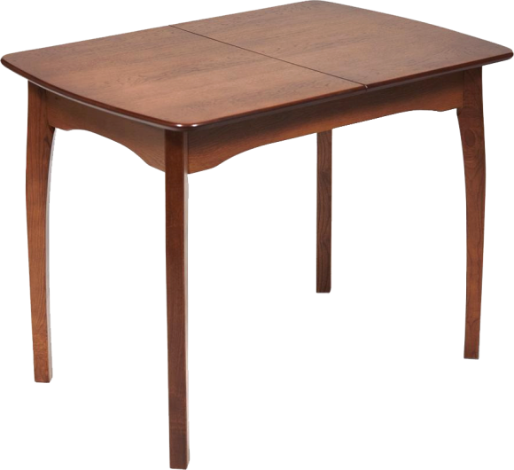 Обеденный стол TetChair Датская Caterina 130 см, коричневый