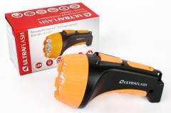 Фонарь аккумуляторный LED3807 7LED 2 режима аккум. SLA 220В пластик. черн./желт. (кор.) Ultraflash 9216 Фонарь аккумуляторный LED3807 7LED 2 режима аккум. SLA 220В пластик. черн./желт. (кор.) Ultraflash 9216