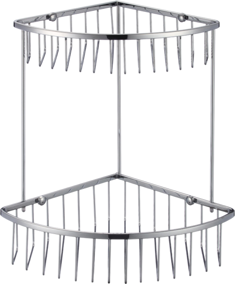 Полка Savol S-002514-2 хром, для душа, угловая Полка Savol S-002514-2 хром, для душа, угловая