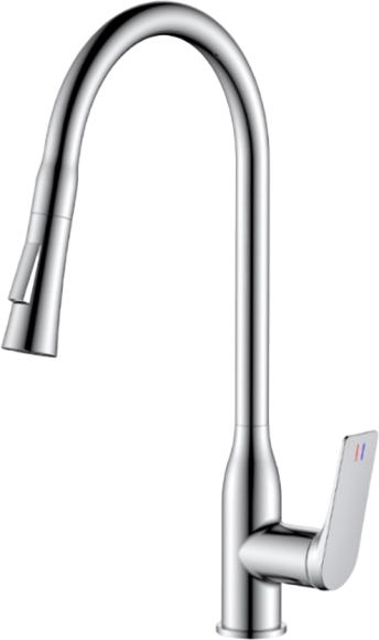 Смеситель для кухни Haiba HB73816 хром