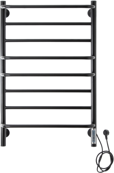 Полотенцесушитель электрический Domoterm Орфей DMT П8 50x80, черный, R