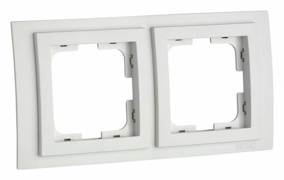 Рамка на 2 поста Mono Electric Larissa 103-191900-161