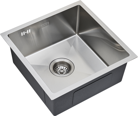 Мойка кухонная S.K.Sanitary SKS 4444 с сифоном