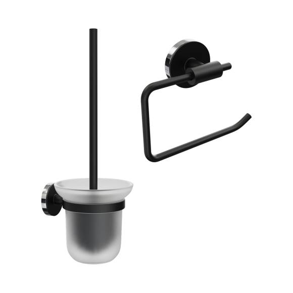 Набор Держатель Fora Lord FOR-LORD016BL + Ершик FOR-LORD020BL