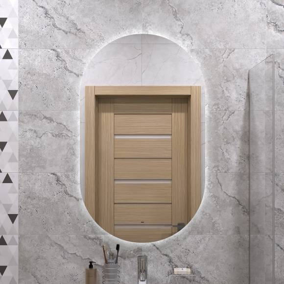 Зеркало DIWO Углич, 60 с подсветкой