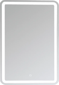 Зеркало Emmy Моника 250652 60х80, с LED-подсветкой, белое