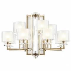 Подвесная люстра Newport 4400 4408+4/C gold Подвесная люстра Newport 4400 4408+4/C gold