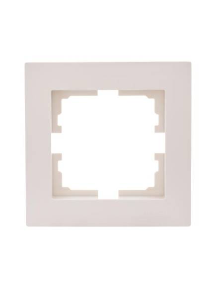 Рамка 1-местн. горизонт. VESNA кремов. LEZARD 742-0300-146 Рамка 1-местн. горизонт. VESNA кремов. LEZARD 742-0300-146