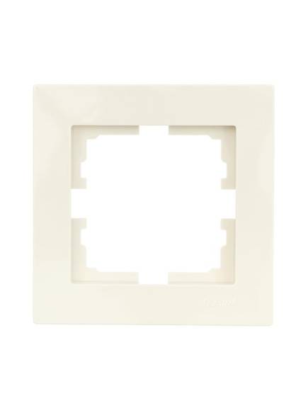 Рамка 1-местн. горизонт. VESNA кремов. LEZARD 742-0300-146 Рамка 1-местн. горизонт. VESNA кремов. LEZARD 742-0300-146