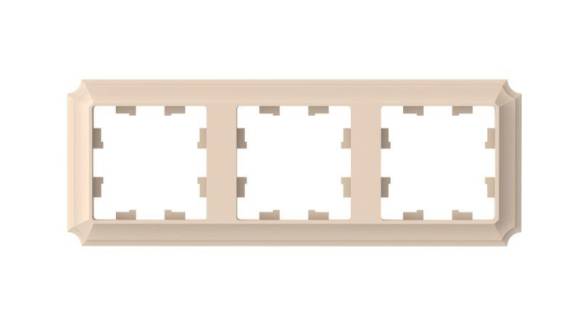 Рамка 3-пост. AtlasDesign Antique универс. песочн. SE ATN101203