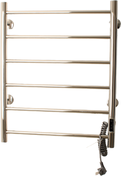 Полотенцесушитель электрический Domoterm Классик DMT 109-6 50х80, хром, R