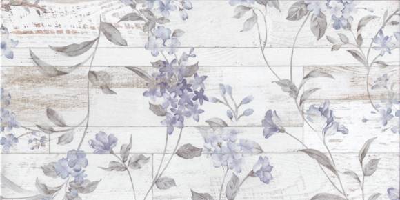 Плитка настенная Global Tile San Remo GT15VG матовая, 50x25 белая, панно часть 2