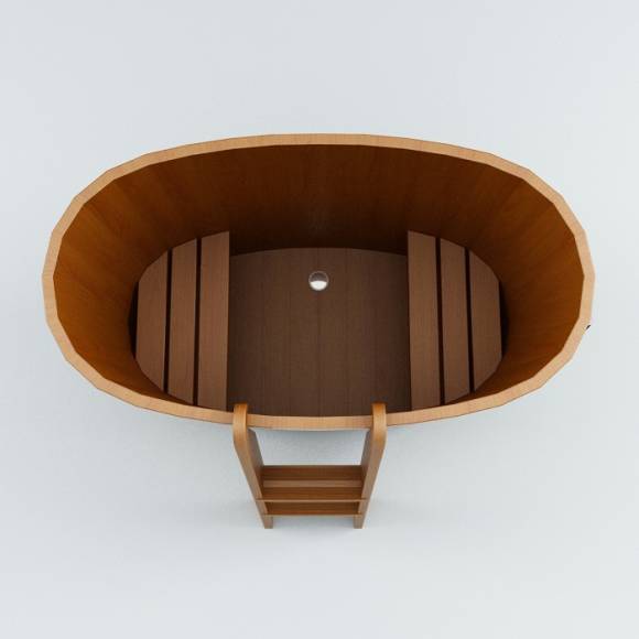 Купель овальная из дуба 1.0 х0.7 х1.0 с полимерным покрытием натуральная Купель овальная из дуба 1.0 х0.7 х1.0 с полимерным покрытием натуральная