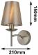 Бра F-promo Velum 2906-1W Бра F-promo Velum 2906-1W