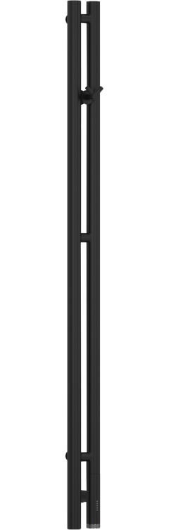 Полотенцесушитель электрический Сунержа Нюанс 3.0 120 см черный матовый, правый