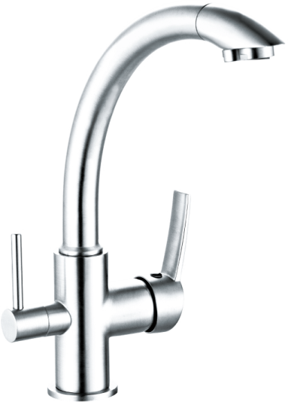 Смеситель для кухни Tolero Valencia chrome