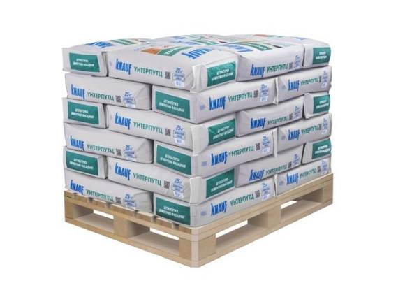 Штукатурка цементная фасадная KNAUF - Унтерпутц(25кг) Штукатурка цементная фасадная KNAUF - Унтерпутц(25кг)