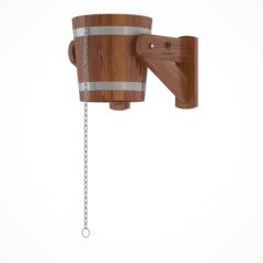 Обливное устройство из лиственницы 20л мореная Bentwood