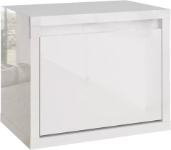 Обувница для прихожей Stolline Норден СТЛ.413.02, 65х40 см, белая Обувница для прихожей Stolline Норден СТЛ.413.02, 65х40 см, белая