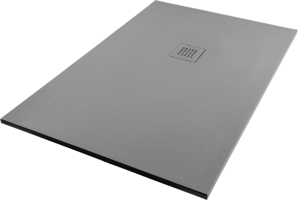 Поддон для душа Starohome Solid 1237835, 140х90, серый матовый