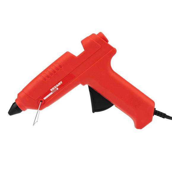 Пистолет клеевой 100Вт большой (блист.) REXANT 12-0105 Пистолет клеевой 100Вт большой (блист.) REXANT 12-0105