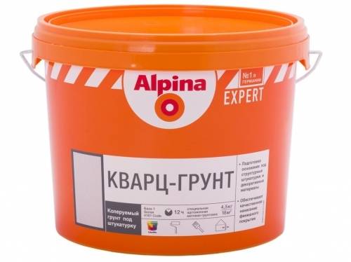 Грунт Альпина EXPERT Quarzgrund Кварц-грунт 16кг