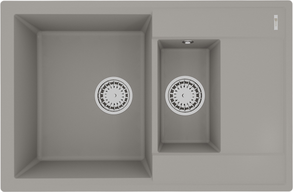 Мойка кухонная Lemark Ramza 760 9910039 грей