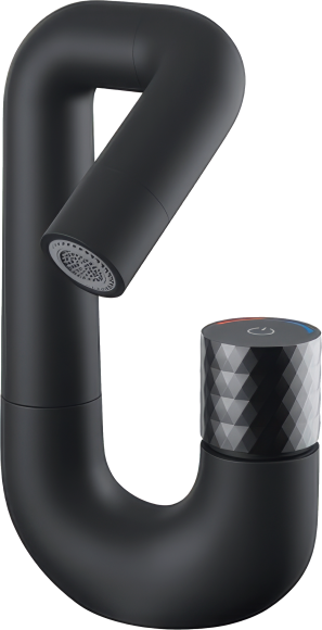 Смеситель для раковины IDDIS Twist TWIBLBTi01 матовый черный