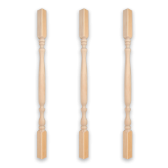 Балясина БТ2-40. 40 * 40 * 900 мм сорт точеная. тип 2. D3 сосна Арелан