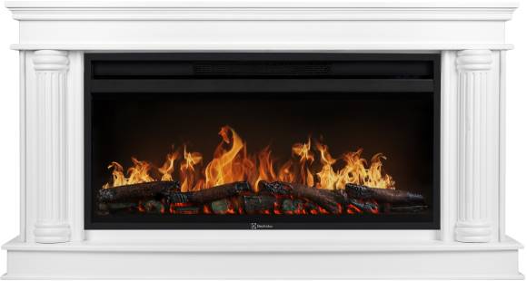 Комплект Электрокамин Electrolux EFP/P-3620LS + Портал Firelight Olympia 42/40/36 белый