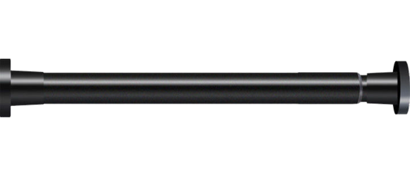Телескопический карниз Carnation Home Fashions Urban Black 110-200 см