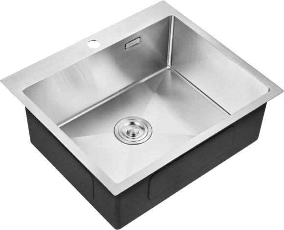 Мойка кухонная Milacio Steel Denia 59 MC.77490 сталь нержавеющая