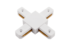 X-Коннектор для однофазного накладного трека X-Коннектор для однофазного накладного трека