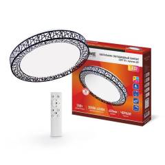 Светильник светодиодный COMFORT Loft-B 55Вт 230В 3000-6500К 4400лм 400х100мм с пультом ДУ IN HOME 4690612034775 Светильник светодиодный COMFORT Loft-B 55Вт 230В 3000-6500К 4400лм 400х100мм с пультом ДУ IN HOME 4690612034775
