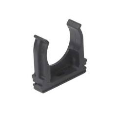 Держатель для труб (клипса) d20мм пластик черн. Ruvinil К01120Ч Держатель для труб (клипса) d20мм пластик черн. Ruvinil К01120Ч