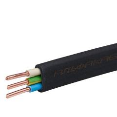 Кабель ВВГ-Пнг(А)-LS 3х1.5 ок (N PE) 0.66кВ (м) АЛЬФАКАБЕЛЬ 656836 Кабель ВВГ-Пнг(А)-LS 3х1.5 ок (N PE) 0.66кВ (м) АЛЬФАКАБЕЛЬ 656836