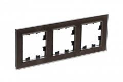 Рамка 3-м AtlasDesign Nature стекло мокко SE ATN320603 Рамка 3-м AtlasDesign Nature стекло мокко SE ATN320603
