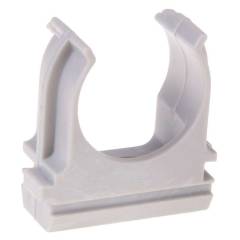 Держатель для труб (клипса) d16мм сер. Урал Пак АТ-50116-100 Держатель для труб (клипса) d16мм сер. Урал Пак АТ-50116-100