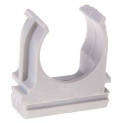 Держатель для труб (клипса) d20мм сер. Урал Пак АТ-50120-100 Держатель для труб (клипса) d20мм сер. Урал Пак АТ-50120-100