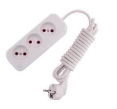 Удлинитель 3х3м без заземл. 10А IP20 Lila LEZARD 720-0303-303 Удлинитель 3х3м без заземл. 10А IP20 Lila LEZARD 720-0303-303