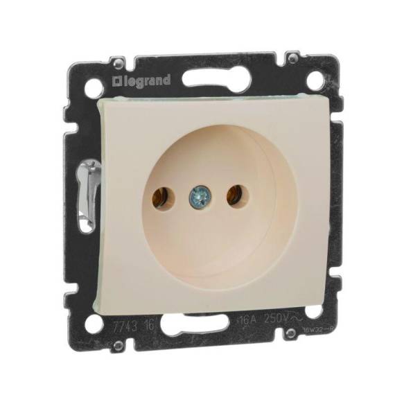 Розетка 1-м СП Valena 16А IP21 без заземл. на винтах механизм сл. кость Leg 774316 Розетка 1-м СП Valena 16А IP21 без заземл. на винтах механизм сл. кость Leg 774316