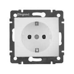 Розетка 1-м СП Valena 16А IP21 с заземл. на винтах механизм бел. Leg 774420 Розетка 1-м СП Valena 16А IP21 с заземл. на винтах механизм бел. Leg 774420