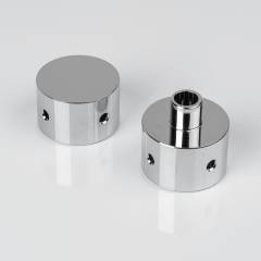 Комплект металлических заглушек для ленты D22, 2шт Комплект металлических заглушек для ленты D22, 2шт